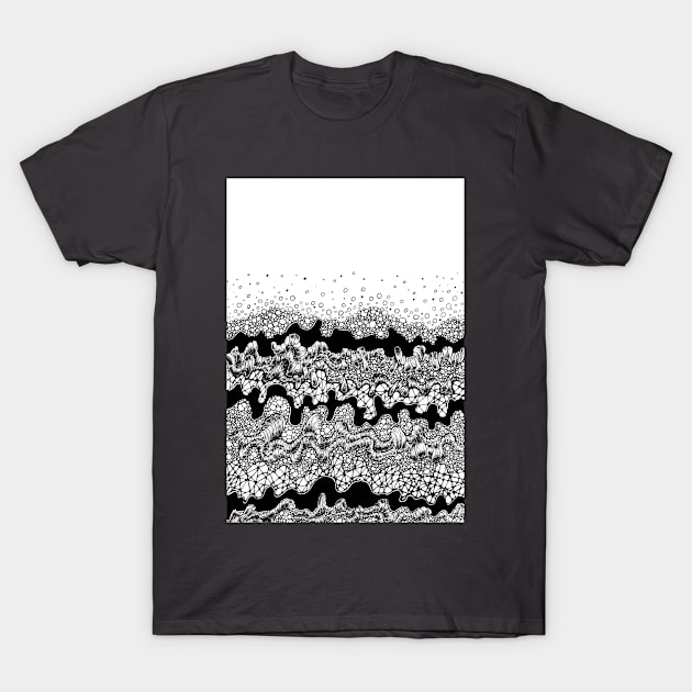 Abstract waves T-Shirt by IpamiaSpace